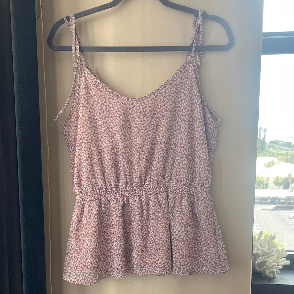 Sienna Sky Pink Floral Camisole Top